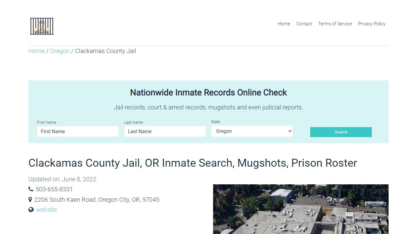 Clackamas County Jail, OR Inmate Search, Mugshots, Prison ...